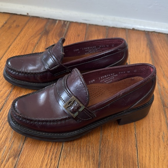 GH Bass and Co vintage burgundy loafers 5.5 - Picture 5 of 10